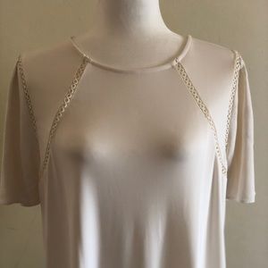 New Ann Taylor Beige Top